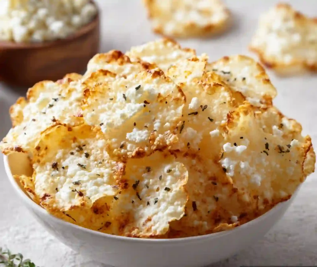 Cottage Cheese Chips &ndash; The Ultimate High-Protein.