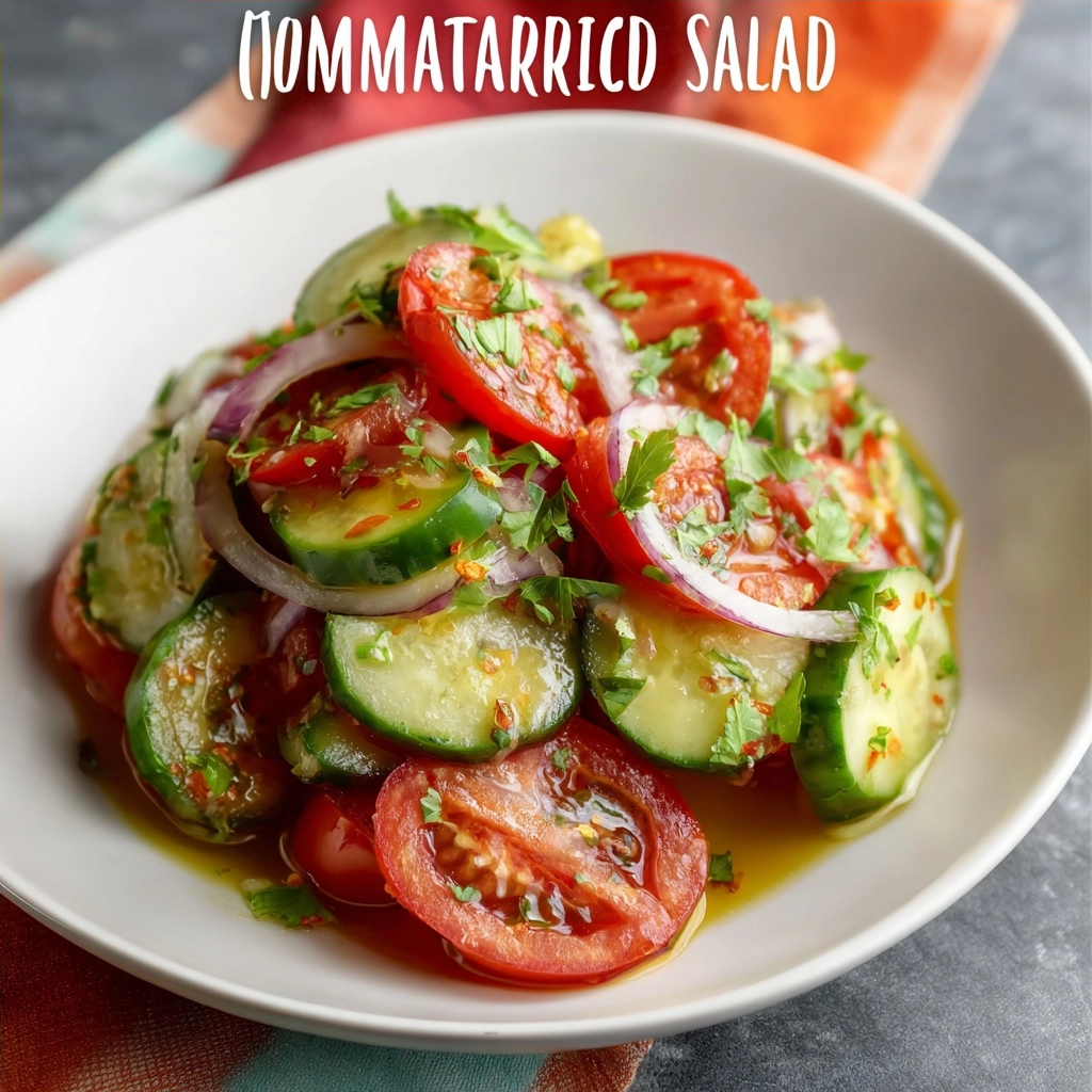 Easy Marinated Cucumber Tomato Salad Recipe for Fresh Summer Bites