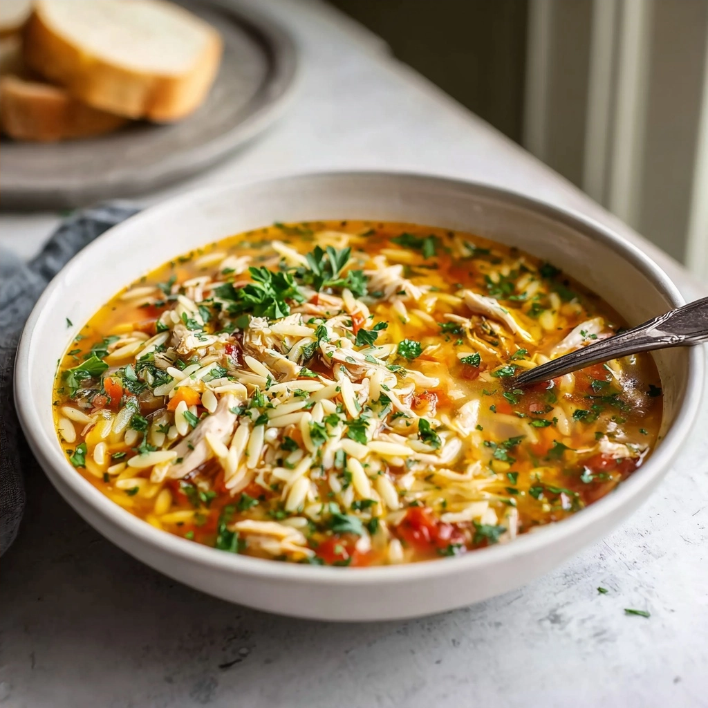 This Warm Chicken Orzo Soup Feels Like a Hug You&rsquo;ll Want to Make Again